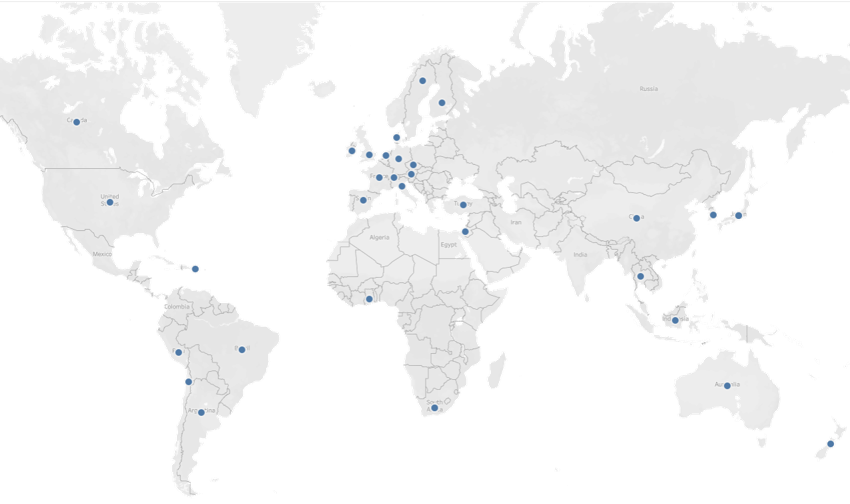 Global - map